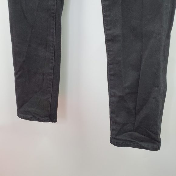 True Religion Skinny Black Jeans Back Pocket Flap - Picture 3 of 8